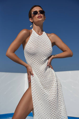 Milk Paula Crochet Beach Dress