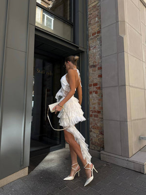 Tiered Lace Skirt