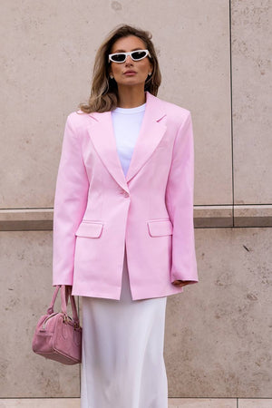 Pink Tailored Premium Blazer