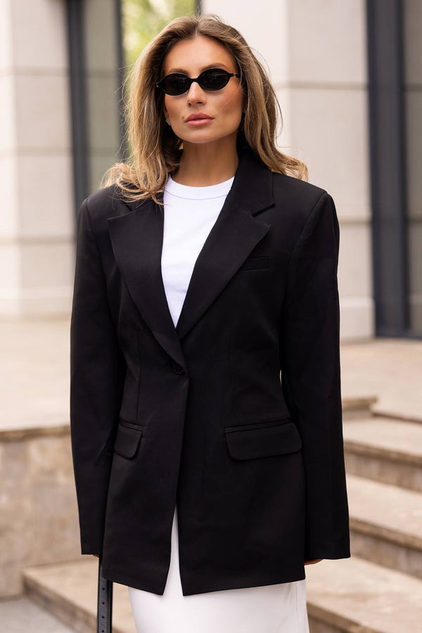 Black Tailored Premium Blazer