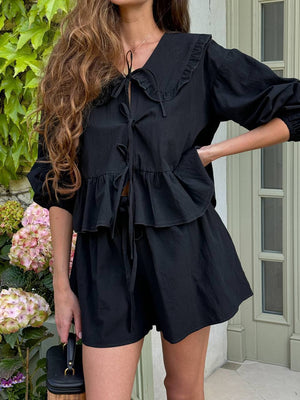 Black Asel Cotton Set