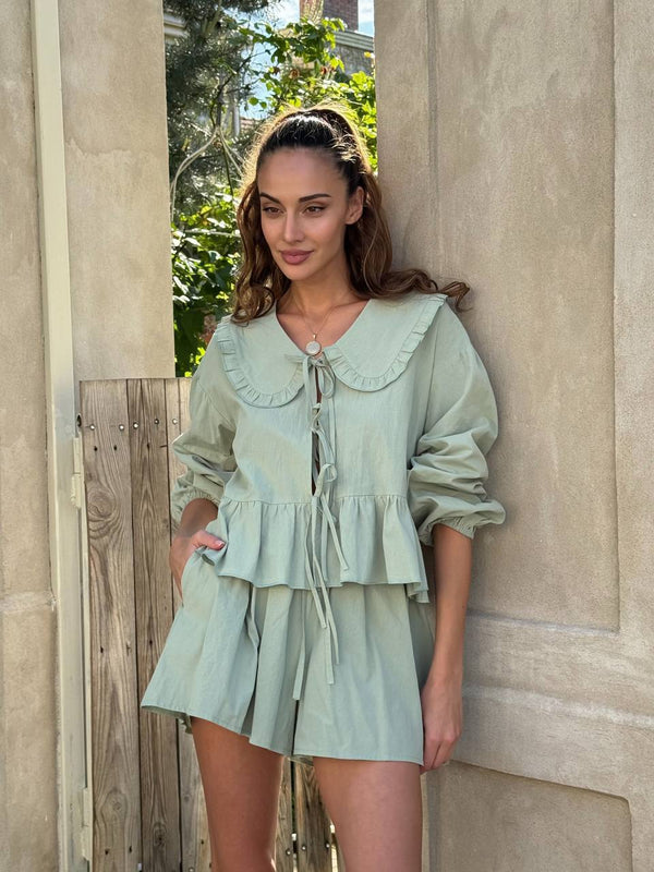 Olive Asel Cotton Set