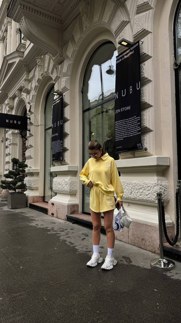 Yellow Butter Polo Set