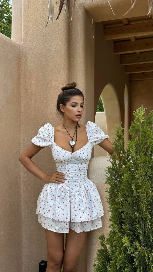 Sweetheart Cotton Dress