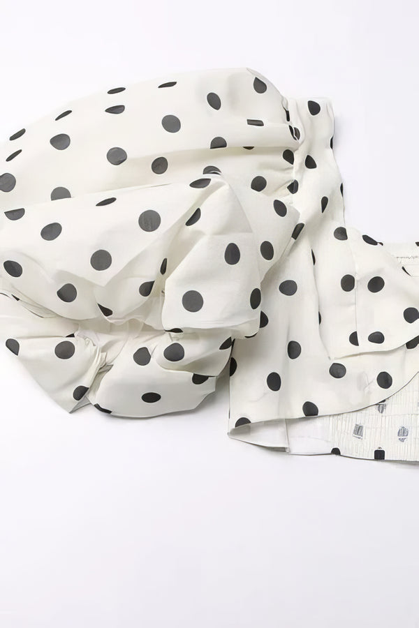 Polka Dot Two-Piece Dress