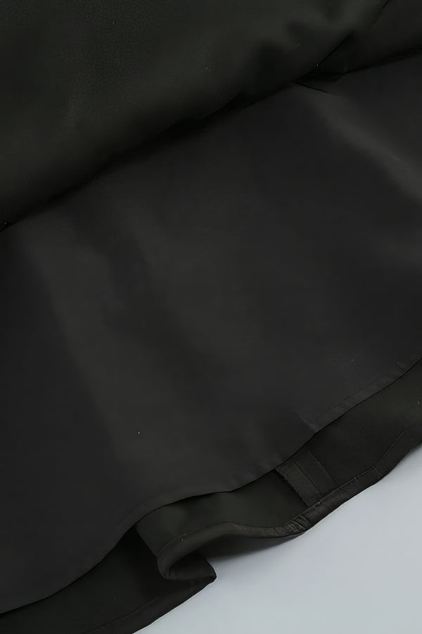 Corsetto Mini Nero Decorato