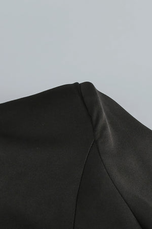 Corsetto Mini Nero Decorato