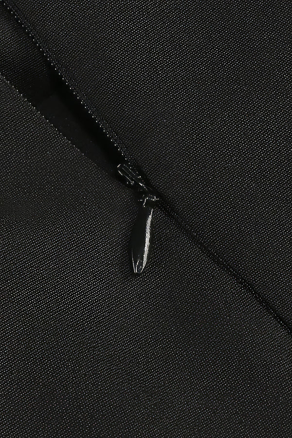 Corsetto Mini Nero Decorato