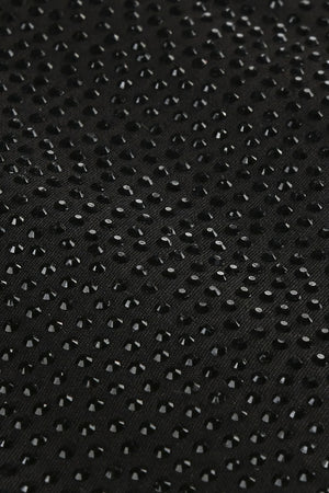 Corsetto Mini Nero Decorato