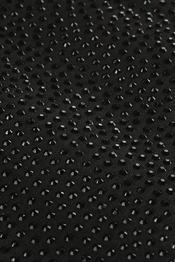 Corsetto Mini Nero Decorato