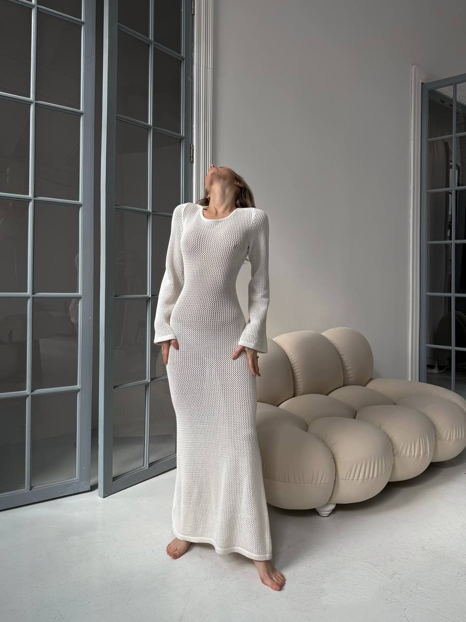 Amazonka Backless Knit Maxi