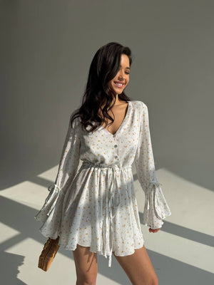 Blossom Flare Carrie Playsuit