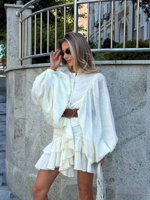 Sicilia Flounce Mini Cream
